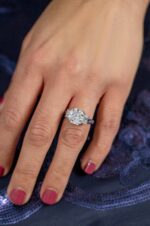 5.24 Carat Radiant Diamond Ring | Brilliant White | 18K Gold | Signature Sophistication - Image 3