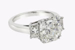 5.24 Carat Radiant Diamond Ring | Brilliant White | 18K Gold | Signature Sophistication - Image 5