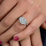 5.24 Carat Radiant Diamond Ring | Brilliant White | 18K Gold | Signature Sophistication