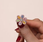 Round Brilliant Statement | Fancy Yellow | 14K White Gold | Sunlit Royal Radiance | Heirloom - Image 4