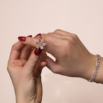 Round Brilliant Statement | Fancy Yellow | 14K White Gold | Sunlit Royal Radiance | Heirloom - Image 5