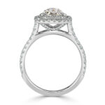 1.5 Carat Cushion Diamond Ring | Brilliant White | 14K White Gold | Classic Charm - Image 4