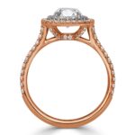 1.5 Carat Cushion Diamond Ring | Brilliant White | 14K White Gold | Elegant Sparkle - Image 4