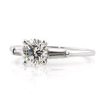 1.8 Carat Round Brilliant Diamond Ring | Brilliant White | 14K White Gold | Classic Charm - Image 2
