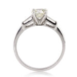 1.8 Carat Round Brilliant Diamond Ring | Brilliant White | 14K White Gold | Classic Charm - Image 4