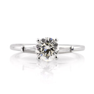 1.8 Carat Round Brilliant Diamond Ring | Brilliant White | 14K White Gold | Classic Charm