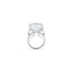 14 Carat Emerald-cut Statement / I color | VVS | 14K White Gold - Image 4