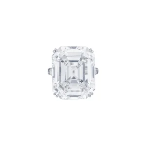 14 Carat Emerald-cut Statement / I color | VVS | 14K White Gold