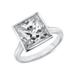 4.5 Carat Princess Statement | Brilliant White | 18K Gold | Modern Nobility | Modern Classic - Image 5