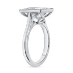 4.5 Carat Princess Statement | Brilliant White | 18K Gold | Modern Nobility | Modern Classic - Image 6