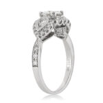 1.9 Carat Round Brilliant Diamond Ring | Brilliant White | 14K White Gold | Elegant Sparkle - Image 3