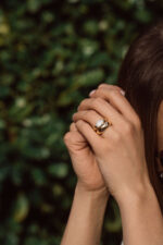 2 Carat Oval Statement | Brilliant White | 14K White Gold | Modern Nobility | Signature - Image 3