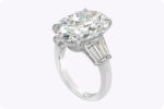 15 Carat Oval Diamond Ring | Brilliant White | 18K Gold | Grand Palais Radiance - Image 7