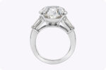 15 Carat Oval Diamond Ring | Brilliant White | 18K Gold | Grand Palais Radiance - Image 8