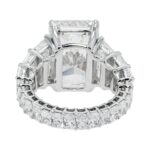 10.03 Carat Radiant Diamond Ring | Brilliant White | 14K White Gold | Iconic Presence - Image 5