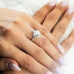 3.26 Carat Round Brilliant Diamond Ring | Brilliant White | 14K White Gold - Image 6