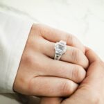 10.26 Carat Emerald Diamond Ring | 14K White Gold | Unparalleled Brilliance - Image 6