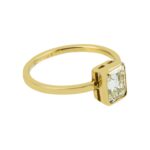 1.09 Carat Emerald-cut Statement | 14K Yellow Gold | Graceful Brilliance - Image 2
