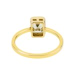 1.09 Carat Emerald-cut Statement | 14K Yellow Gold | Graceful Brilliance - Image 4