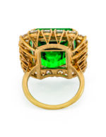 15 Carat Emerald-cut Statement | 14K White Gold | Iconic Presence - Image 2