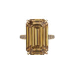 15 Carat Emerald-cut Statement | Fancy Yellow | 14K White Gold | Rare Fancy-Color Splendour