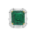15 Carat Emerald-cut Statement | 14K White Gold | Collector’s Grade Grandeur - Image 3