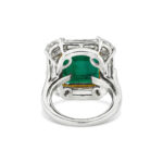 15 Carat Emerald-cut Statement | 14K White Gold | Collector’s Grade Grandeur - Image 4