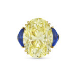 15 Carat Oval Statement | Fancy Yellow | 14K White Gold | Colour-Collector’s Treasure - Image 4