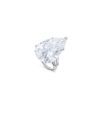 15 Carat Pear Statement | Brilliant White / D color | VVS | 14K White Gold - Image 6