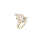 15 Carat Pear Statement | Fancy Yellow | 14K White Gold | A Crown-Worthy Fancy Rarity - Image 3