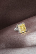 15 Carat Radiant Statement | Fancy Yellow | 14K White Gold | Sunlit Royal Radiance - Image 4