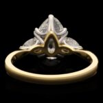 1.5 Carat Pear Statement | Brilliant White | 14K White Gold | Refined Light | High Jewellery - Image 4