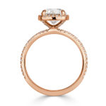 2 Carat Round Brilliant Diamond Ring | Brilliant White | 14K White Gold - Image 3