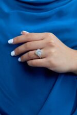 5.09 Carat Oval Diamond Ring | Brilliant White | 18K Gold | Heirloom-Worthy Glow - Image 2