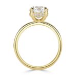2 Carat Round Brilliant Diamond Ring | Brilliant White | 14K White Gold | Quiet Power - Image 3