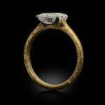 1.78 Carat Pear Statement | Brilliant White | 14K White Gold | Pure Sophistication - Image 3