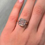 5 Carat Round Brilliant Statement | Fancy Yellow | 14K White Gold - Image 3