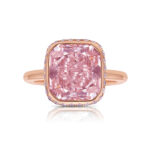 5 Carat Round Brilliant Statement | Fancy Yellow | 14K White Gold - Image 6