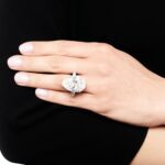 17 Carat Pear Statement | Brilliant White | SI | 14K White Gold | Iconic Presence