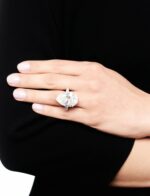 17 Carat Pear Statement | Brilliant White | SI | 14K White Gold | Iconic Presence