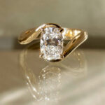 2 Carat Cushion Statement | Brilliant White | 14K White Gold | A Classic Statement