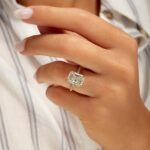 5.02 Carat Radiant Statement | Brilliant White | 14K White Gold | Timeless Brilliance - Image 3