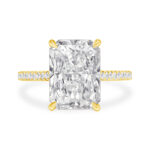 5.02 Carat Radiant Statement | Brilliant White | 14K White Gold | Timeless Brilliance - Image 5