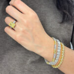 6 Carat Radiant Diamond Ring | Fancy Yellow | 14K White Gold | A Crown-Worthy Fancy Rarity - Image 5