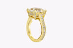 8.07 Carat Radiant Diamond Ring | Fancy Yellow | 18K Gold | Rare Fancy-Color Splendour - Image 5