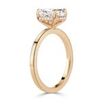 2.11 Carat Radiant Diamond Ring | Brilliant White | 14K White Gold | Modern Nobility - Image 4