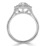2 Carat Pear Diamond Ring | Brilliant White | 14K White Gold | Everyday Royalty | Signature - Image 5