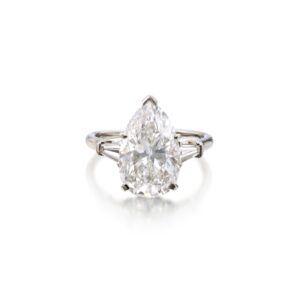 18 Carat Pear Statement | Brilliant White | VS | 14K White Gold | Unparalleled Brilliance