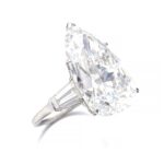 18 Carat Pear Statement | Brilliant White | VS | 14K White Gold | Unparalleled Brilliance - Image 5