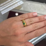 Emerald Statement | 18K White Gold | Classic Charm | Heirloom